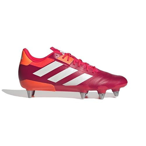 Image of Adidas Kakari RS Rugby Cleats, Lucid Red/Footwear White/Team Solar Orange (IH2754), 26.5 cm