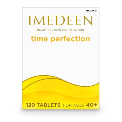 Image of Imedeen Time Perfection - 120 Tablets - Skincare Supplements to Support Collagen Formation - Containing Vitamin C and Zinc - Improves Moisture Balance & Helps Skin to Feel Smoother.