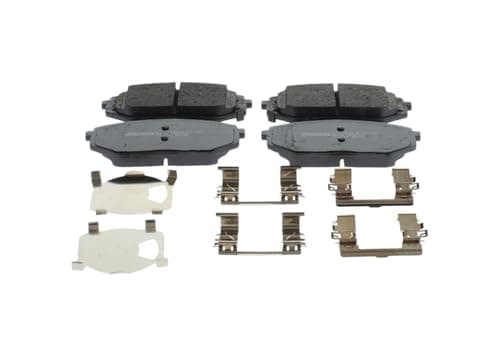 Image of BOSCH Brake Pads Set Brake Blocks Brake Stones Set Front Low Metallic 0 986 460 164
