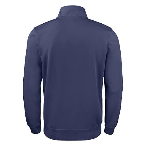 Image of CliQue Unisex Adult Basic Active Quarter Zip Sweatshirt (S) (Dark Navy)