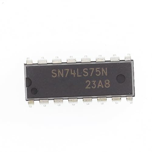 Image of 10 Pieces SN74LS75N Logic Gates IC DIP-14