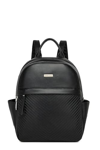 Image of Miss Lulu Stylish PU Leather Women's Backpack, Waterproof Women's Backpack Bag for Work, Study, Travel and Shopping