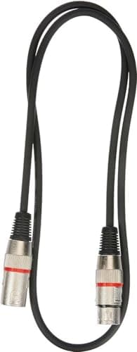 Image of Stagg SMC1 RD S-Series Microphone Cable, Red, 1 m
