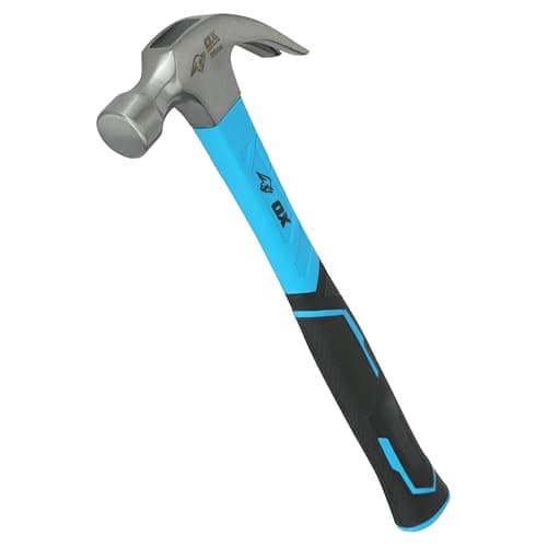 Image of OX Trade Fibreglass Handle 20oz, Claw Hammer