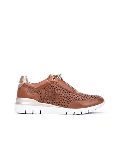 Image of Pikolinos Womens Cantabria W4R-6584 Leather Brandy Trainers 6 UK