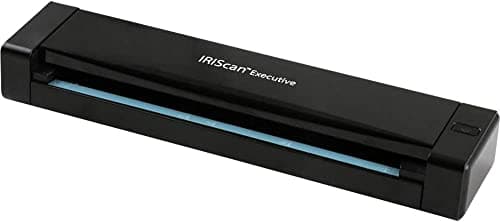 Image of IRIS IRIScan Executive 4 - Sheetfed scanner - Dual CIS - Duplex - 216 x 813 mm - 600 dpi x 600 dpi - up to 100 scans per day - USB 2.0