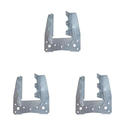 Image of BPC Fixings Galvanised Truss Clip 10-Piece Set, 50 mm Width. (Pack of 3)
