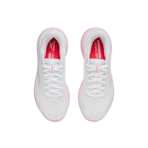 Image of Reebok Women's DMX Comfort + 2.0 Trainers, FTWR White Pink Blast, 7 UK
