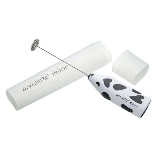 Image of aerolatte milk frother with storage tube, moo