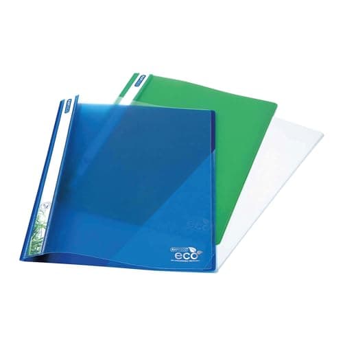 Image of Rapesco 1099 ECO Report File, A4, Assorted Colours, Pack of 10