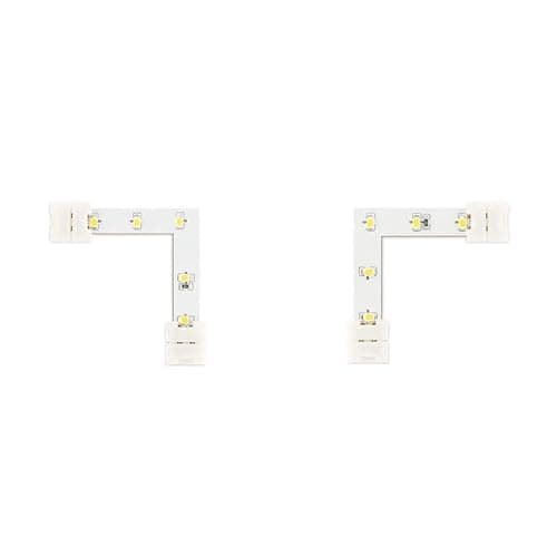 Image of JCC LED Corner Pack, Left/Right Configuration, 4000K Cool White, 4.8W, IP20 Rated, 50mm Length, Indoor Lighting