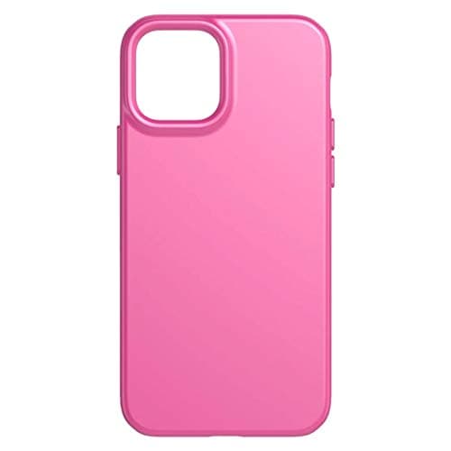 Image of tech21 Evo Slim for Apple iPhone 12 and 12 Pro 5G - Germ Fighting Antimicrobial Phone Case with 2.4 Meter Drop Protection,Mystical Fuchsia