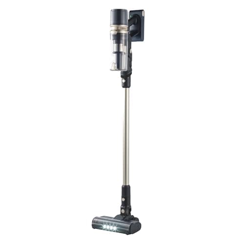 Image of Beldray Airfinity Cordless Vacuum Cleaner – Touch Screen Control, Self-Cleaning, Tangle-Free Technology, Turbo Power Suction, LED Headlights, Brush Tool, 45 Min Run Time, HEPA Filter, Brushless Motor