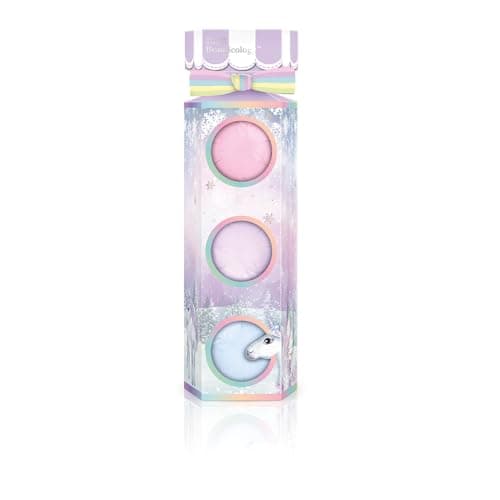 Image of Baylis & Harding Beauticology Unicorn Rainbow Bath Bomb Fizzer Trio Gift Set (Pack of 1) - Vegan Friendly