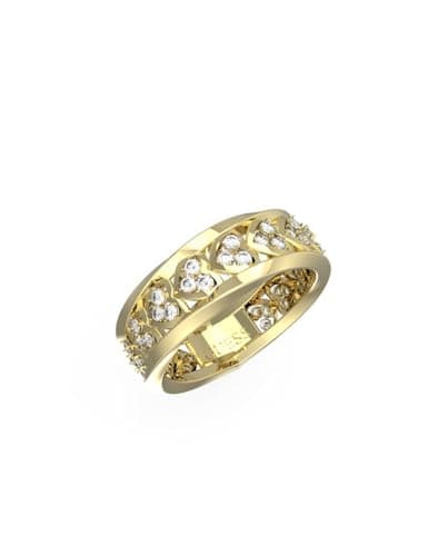 Image of GUESS Jewellery Ring Mon Amour - Jubr04605jwyg56 / S: 56,00