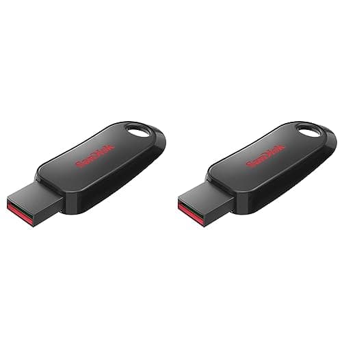 Image of SanDisk 64GB Cruzer Snap USB 2.0 Flash Drive (Pack of 2)