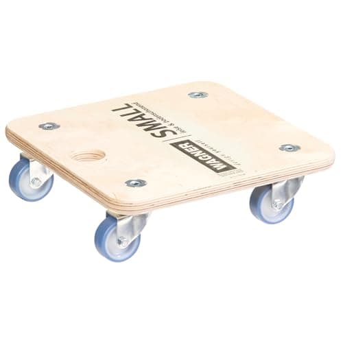 Image of WAGNER moving dolly MM 1353 I 29 x 29 cm - ideal for unwieldy items, appliances & furniture I grip hole I very mobile I FSC®-certified I load capacity 250 kg - 20135301