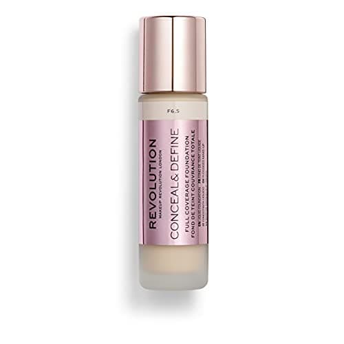 Image of Revolution Beauty London, Conceal and Define, Foundation, F6.5, 23ml