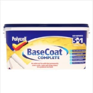 Image of Polycell Basecoat Complete 2.5L