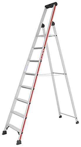 Image of Hymer Step Ladder with Platform, 8 Tread Steps, 402608