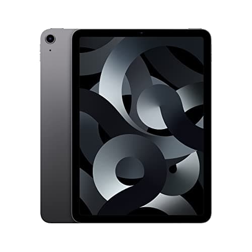 Image of 2022 Apple iPad Air (10.9-inch, Wi-Fi, 64GB) Space Grey (Renewed)