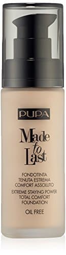 Image of PUPA Milano Made To Last Foundation, Porcelain 30 ml