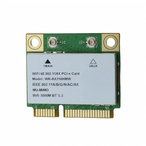 Image of Voyoo AX210HMW 5374M Wi-Fi 6E PCIE Card – 6GHz Tri-Band MU-MIMO Network Card with Bluetooth 5.2 for Laptop