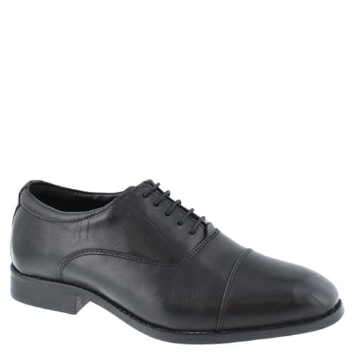 Image of HX London Charing Cap Oxford Shoes Black UK 10