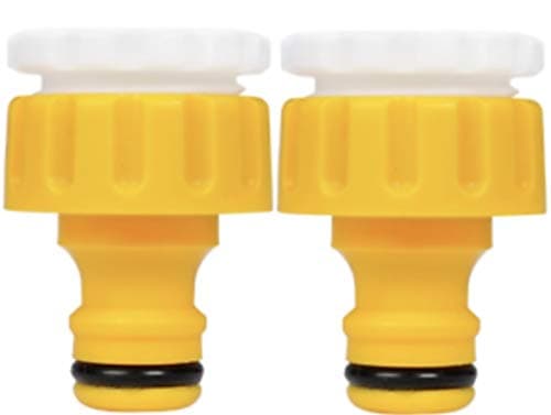 Image of 2 X Hozelock 2175 Threaded Tap Connector 3/4in (HOZ2175)