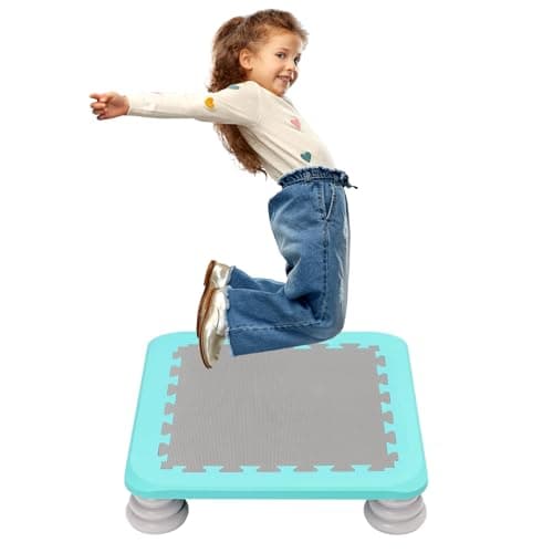 Image of Trampoline for Kids,Trampoline Board with Non-Slip Base,Autism-Friendly Sensory Toy for Kids Indoor/Outdoor,Max Loaded 165 Lbs/75KGS,Sensory Training Equipment for Boys Girls
