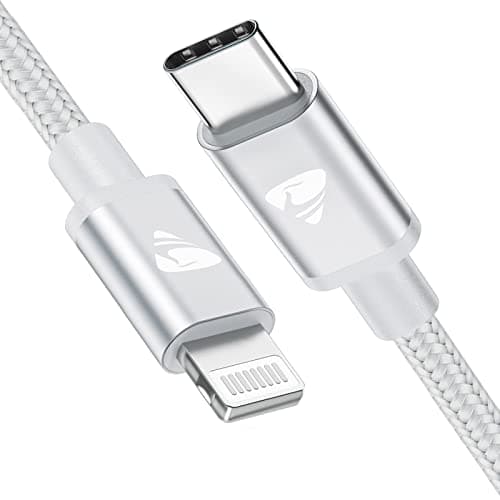 Image of Aioneus USB C to Lightning Cable 2M [Apple MFi Certified] iPhone Fast Charger Cable USB-C Charging Lead Cord for iPhone14/13/12/12 PRO Max/12 Mini/11/11PRO/XS/Max/XR/X/8/8Plus/iPad