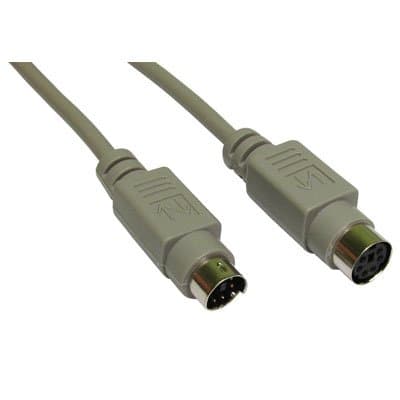 Image of Cable-Core PS/2 Extension Cable 6 Pin Mini Din Male to Female Lead 10 Metres