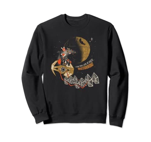 Image of Star Wars Christmas Darth Vader Santa Claus Lack of Cheer Sweatshirt