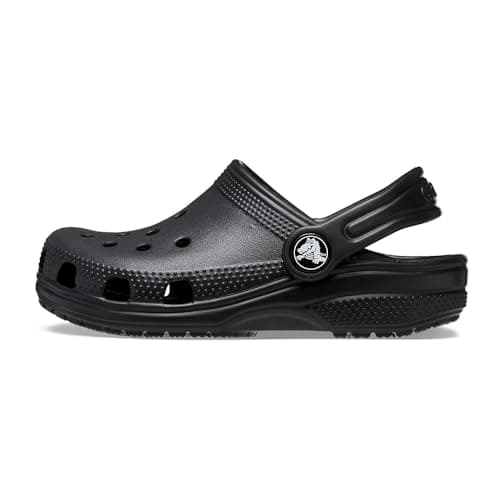 Image of Crocs Unisex Kids Classic Clog K Clog, Black, 6 UK