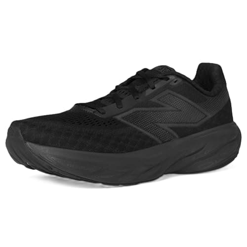 Image of New Balance Men's Fresh Foam X 1080 V14 Running Shoe, Black/Black Metallic/Phantom, 9 UK