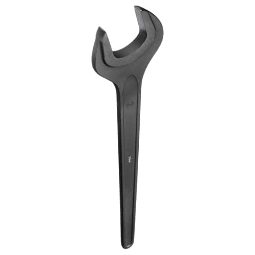 Image of sourcing map Single Open Ended Spanner Wrench, 50mm, Thicken CR-V Steel Open End Wrench Tool for for Automotive Repair and Furniture Assembly, Black
