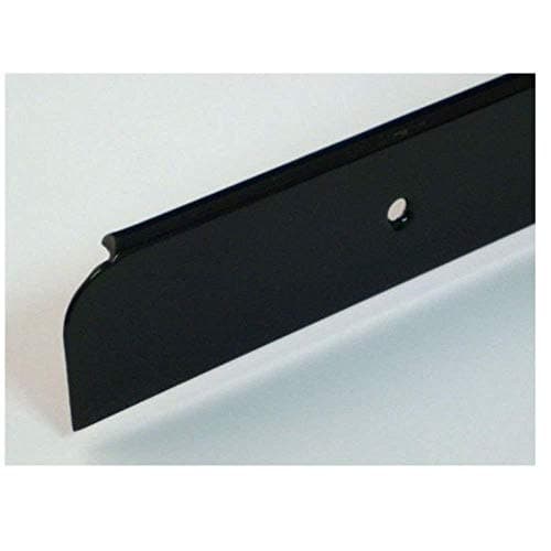 Image of Kitchen Worktop Trim End Cap Black 40mm x 630mm