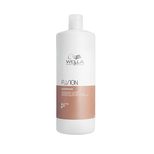 Image of Wella Professionals FUSION Intense Repair Conditioner - Intense Repair & Smoothening Conditioner for Dry & Damaged Hair - Boost Shine & Protect Hair Against Breakage 1l