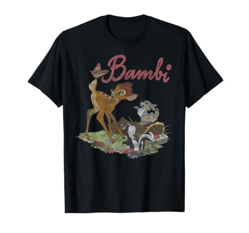 Image of Disney Bambi Group Shot Logo T-Shirt
