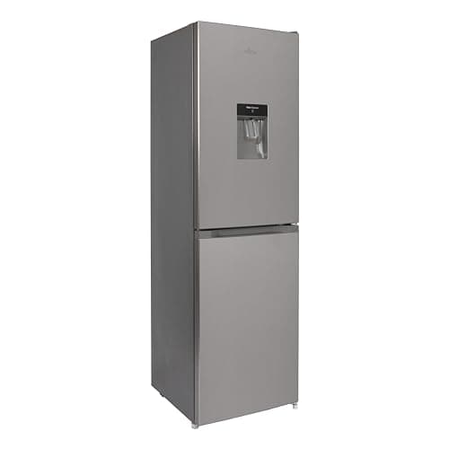 Image of Willow WFF5050DX 254L Low Frost Fridge Freezer with Water Dispenser, 4* Freezer Rating, Mark-Proof Finish - Inox