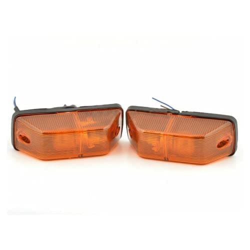 Image of Seintech Perfect Fit Indicator Lamp Lens Light Pair - Right Driver Side O/S Left Passenger Side N/S - interchangeable with original Lamp Lens light equipment -Pair for Mercedes Sprinter 1995-06