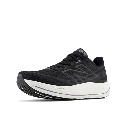 Image of New Balance Men's Fresh Foam X Vongo V6 Running Shoe, Black/White, 10.5 UK