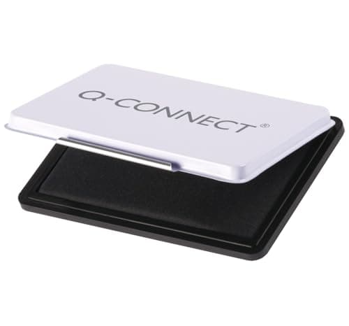 Image of Q-Connect Large Stamp Pad Black KF15440