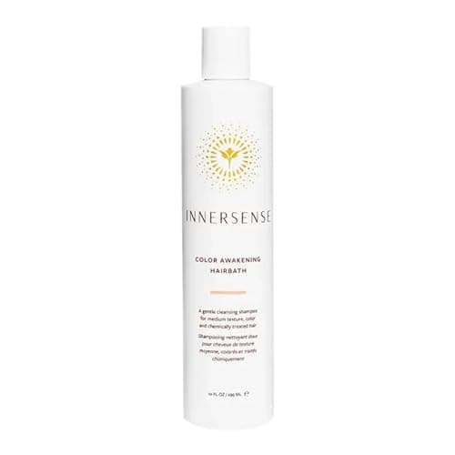 Image of Innersense Color Awakening Hairbath Shampoo, 59ml/295ml/946ml, Liquid, Medium/Coloured Hair, Citrus Scent, Natural, Paraben-Free, Color Protection & Hydration