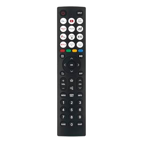 Image of Replacement Remote Control EN2N36H, Fit for Hisense 4K Ultra HD HDR Smart LED TV 43A6KTUK 50A6KTUK 55A6KTUK 58A6KTUK 65A6KTUK 70A6KTUK 75A6KTUK 32A5KQTUK 40A4KTUK 32A4KTUK Vidaa 32E4KTUK 55E7KQTUK