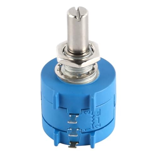 Image of Tiardey 5K Multiturn Potentiometer 3590S-2-502L Precision Adjustable Potentiometer 5K Ohm Multi-Turn Rotary Potentiometer for Electronics Calibration Applications