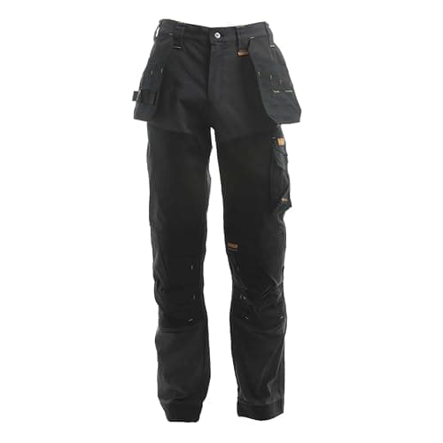 Image of DEWALT Memphis Stretch Trouser 34W 33L Black/Grey