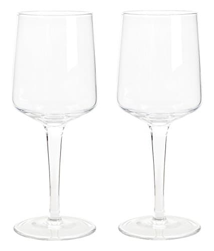 Image of Denby Natural Canvas Red Wine Glasses, Clear, Pack of 2