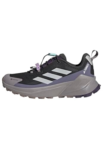 Image of adidas Women's Terrex Trailmaker 2 Gore-TEX Speed LACE Hiking Shoes, Core Black/Grey Two/Preloved Violet, 6 UK