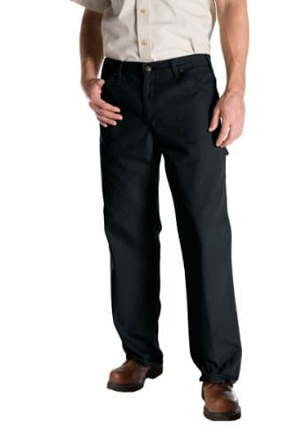 Image of Dickies Men's Duck Carpenter Jean, Black, 30W / 34L